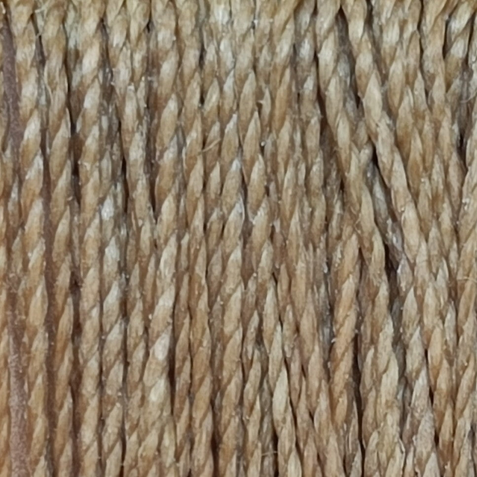 10m Touw 1mm linhasita op een opbergkaartje in verschillende kleuren