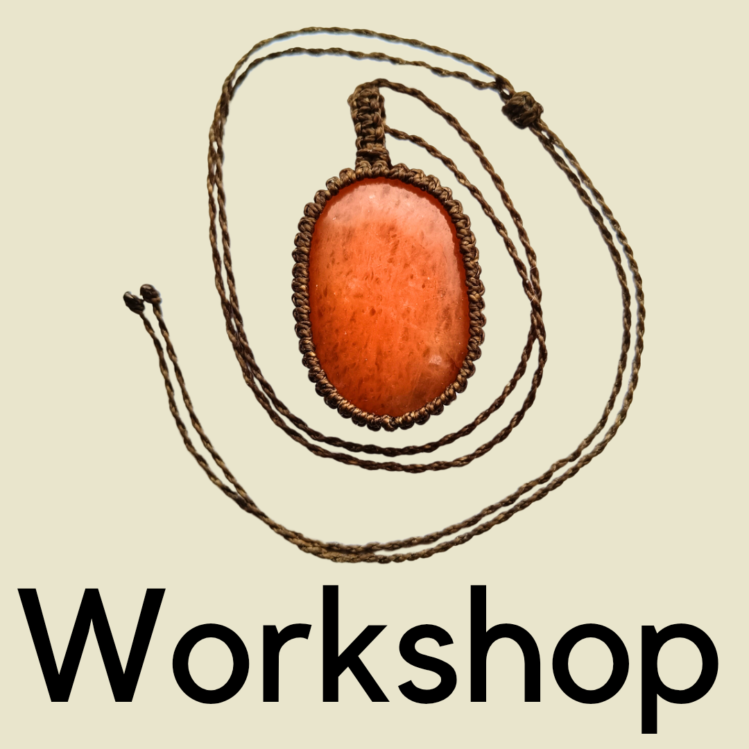 . Workshop Macramé Stone Wrapping